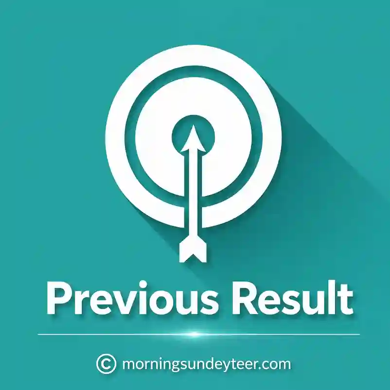 Morning Sunday teer Result Morning Sunday teer previous results